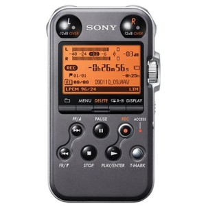 Sony PCM M10 BLACK Portable Audio Recorder was used to record my vocals
